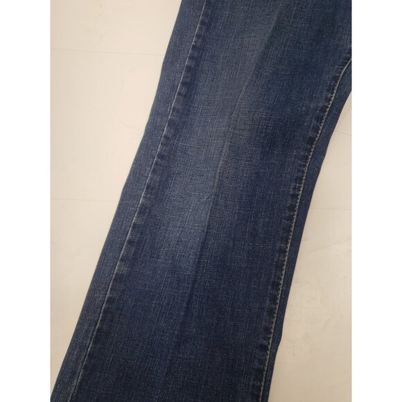 Lee Sinfully Soft Jeans Women’s Straight Leg Mid Rise Denim Blue Jeans 8 Medium - Picture 8 of 16